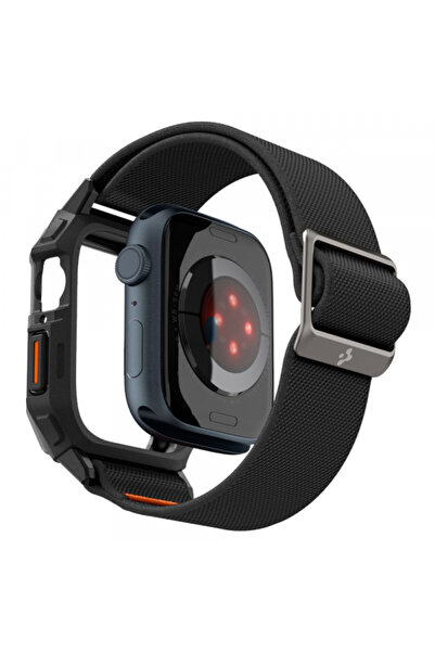 Spigen Husa Lite Fit Pro pentru Apple Watch 44mm Series, Neagra Mata