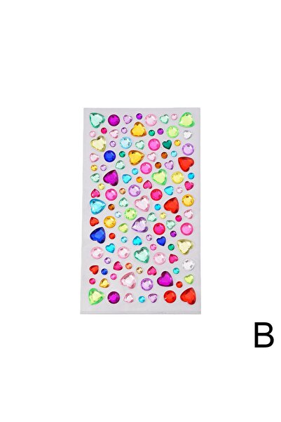 Choice ملصقات جوهرة ثلاثية الأبعاد للأطفال DIY ملصق ذاتي اللصق من الكريستال و...