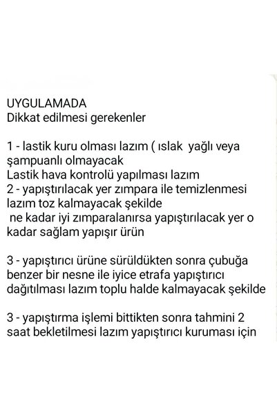 ASTUNİNG M Power Motosiklet Ve Otomobil Lastik Yazısı Kabartma Sticker Yapıştırma 8 Adet Set Astsyn020