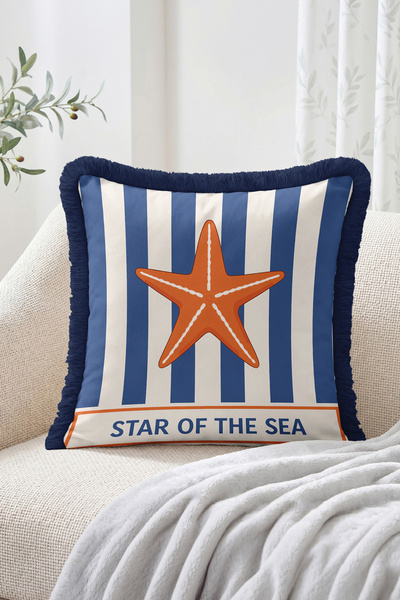 Realhomes Star of the Sea Written Sea Star Figured Striped Patchwork Style Fr...