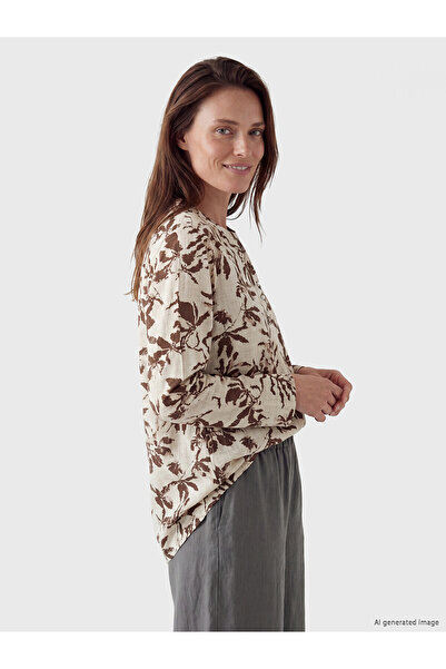 LC Waikiki Original Collar Patterned Blouse
