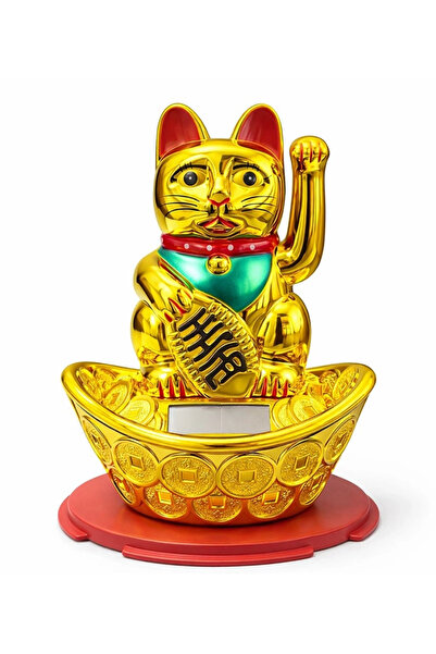 MEKs Lucky Cat That Licks Its Paw (Maneki Neko) Alk2934