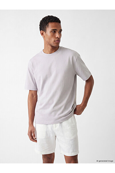 LC Waikiki Vizyon New Season Crew Neck Men's T-Shirt