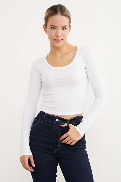 Fulla Moda Basic U Yaka Modal Body