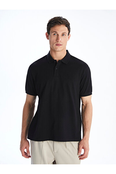LC Waikiki Trendlucky with a Difference Polo Collar Pique Men's T-Shirt