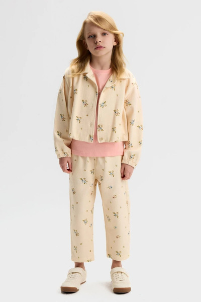 HAUSEkids 4-8 Years Old Liana Royal Girl's 3-Piece Set-Latte
