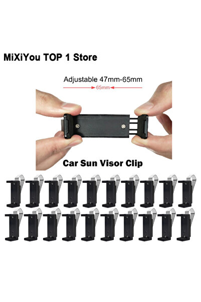Choice 20 pcs 20-1pcs Car Sun Visor Clip Holder Mount Stand 47-68mm for Garag...