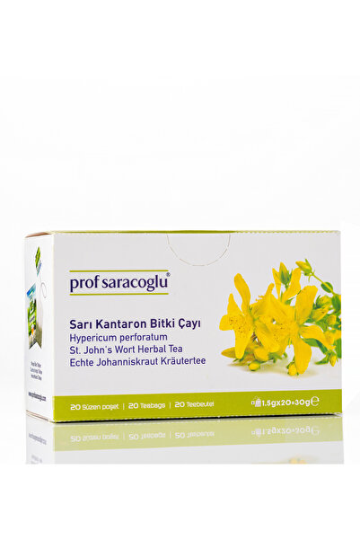 prof saracoğlu Sarı Kantaron Bitki Çayı 20'li