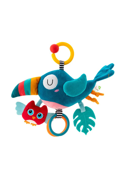 Choice سرير أطفال ناعم من Blue Bird، عربة أطفال متحركة، خشخيشة معلقة، ألعاب ت...
