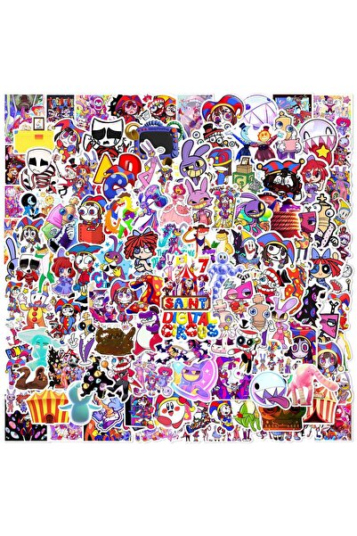 Choice Bandai 120Pcs 60/120pcs The Amazing Digital Circus Anime Stickers Wate...