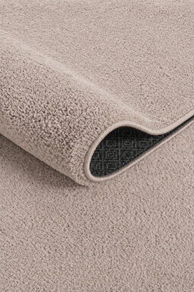 SANRUGS Home & Living Peluş Kaymaz Taban Makinede Yıkanılır Pofuduk Halı Antr...