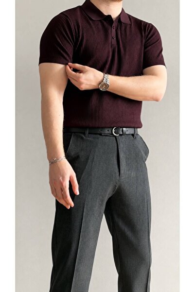 Butik Özel Desenli Yazlık Polo Yaka T-shırt