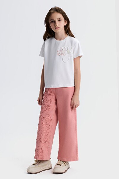nk kids تي شيرت كارمين للبنات 31364 8/14