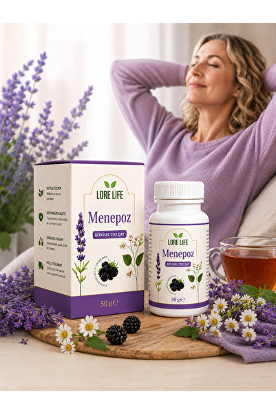 LORE LIFE MENEPOZ İÇİN 50 GR BİTKİSEL TOZ KARIŞIM