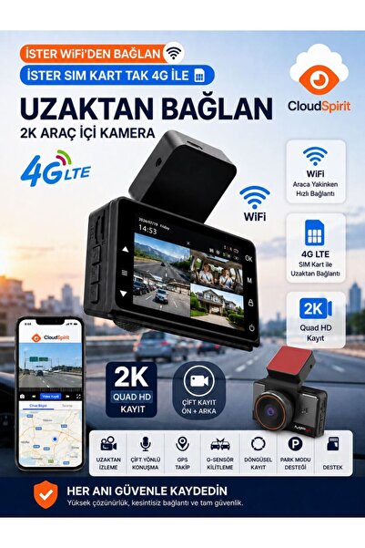 MPIA 4G Uzaktan İzlemeli Ticari Yönetmelik Uyumlu 4G Sim Kartlı 2K Gece Görüş...