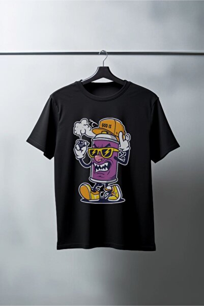 Generic Brand Unisex Oversize 24/1 Combed Cotton Dtf Printed T-Shirt - Dtf183...