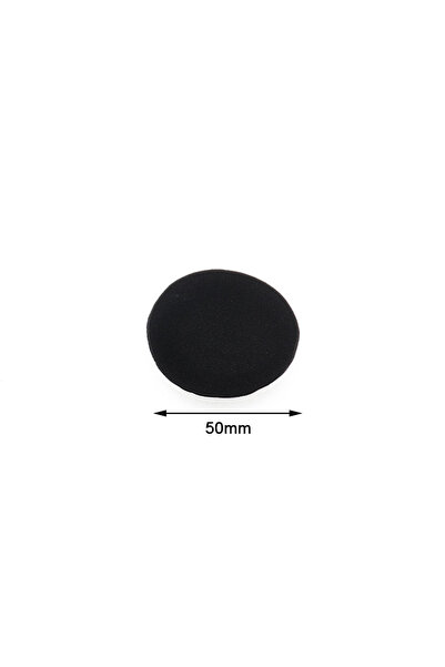 Choice6 50mm 10pc Thickened Foam Ear Pads For Headphones Sponge Replacement C...