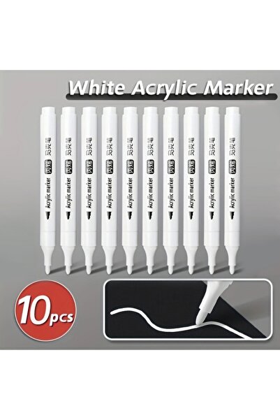 choice2 10PCS 20/5/1pcs White Acrylic Marker,Permanent Pen Art Supplies for B...