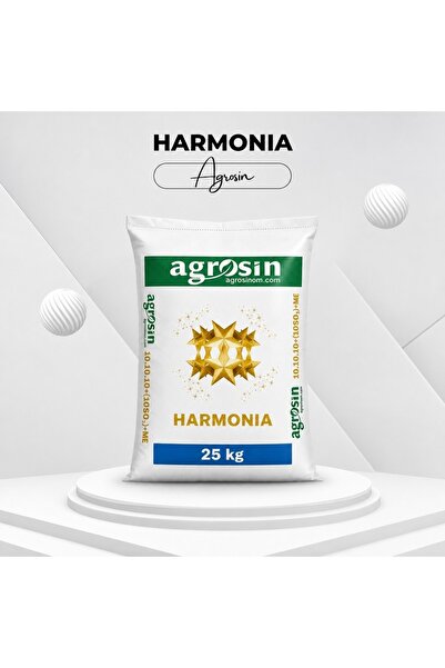 Agrosin HARMONİA 10+10+10+10 SO3 Organomineral Taban Gübresi (25KG)