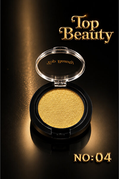 Top beauty Sparkling Single Eyeshadow – Dark Gold No:04 (Eyeshadow)