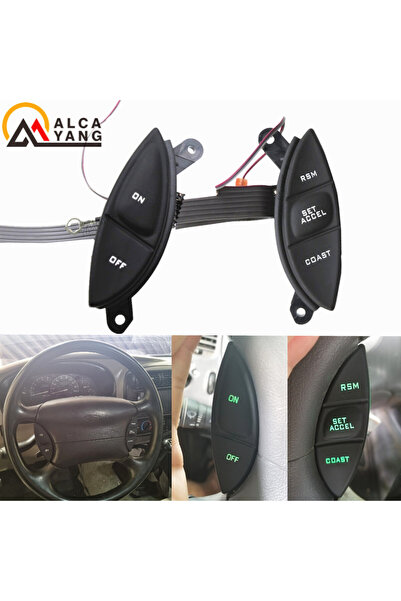 Choice Steering Wheel Cruise Control Switch Button Kit, F87Z9C888BB for Ford ...