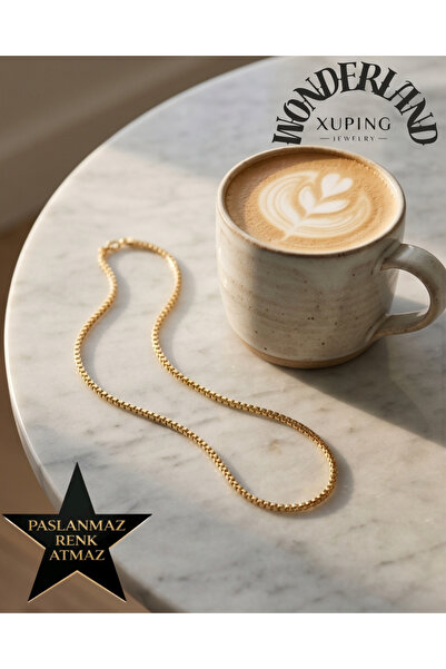 XUPING JEWELRY قلادة نسائية متداخلة من Xuping بطول 50 سم