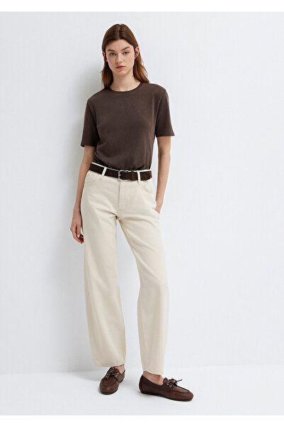 Mavi Brown Basic T-Shirt Regular Fit / Normal Cut 1614105-70238