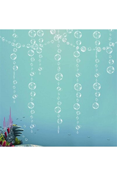Choice1 white Under The Sea Party Decorations Colorful Bubble Garlands Ocean ...