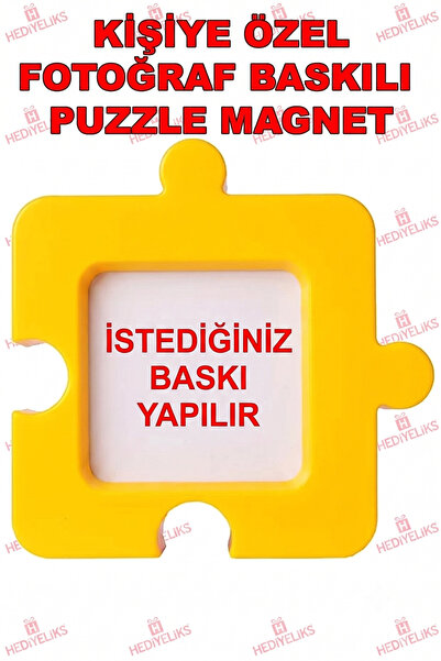HEDİYELİKS Kişiye Özel Fotoğraf Baskılı Puzzle Masaüstü ve Magnet Fotoğraf Çe...
