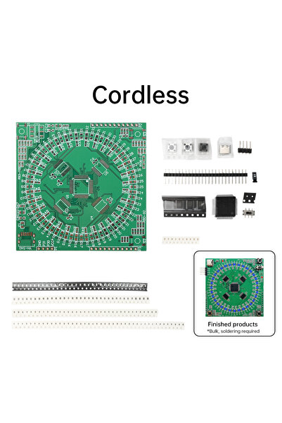 Choice1 Without power cord LQFP64 Soldering DIY Kit 5V Running Light SMD Sold...