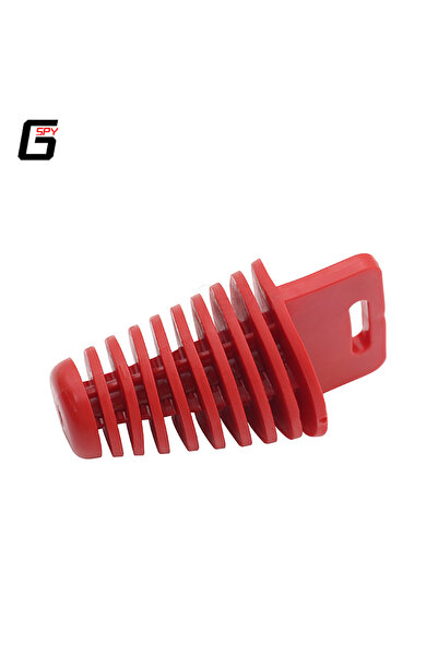 choice2 Red 1PCS Universal Exhaust Pipe Plug Motorcycle Accessories Motocross...