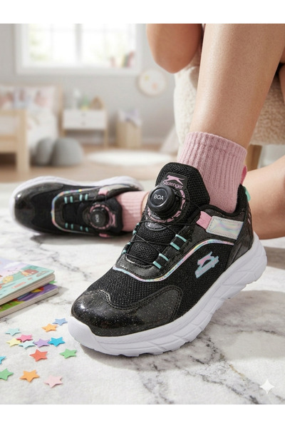 Slazenger Girl's Summer Smart Mechanism Lace-Up Anti-Sweat Anti-Slip Anti-Odo...