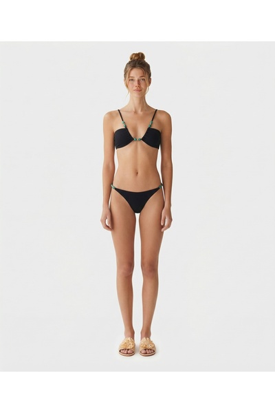 Yargıcı Düşük Bel Bikini Alt