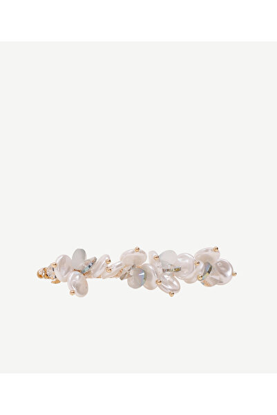 Yargıcı Pearl and Glass Stone Detailed Buckle