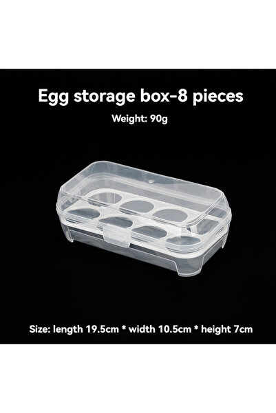 Choice1 8 grids Outdoor Shockproof Egg Box Storage Box, Portable Camping Shat...