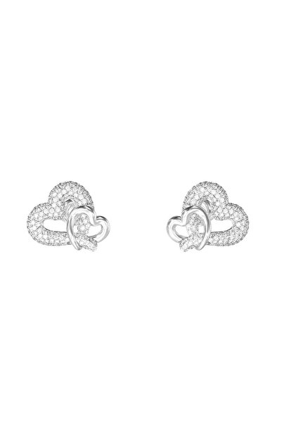 Guess JGUJUBE06054JWRHTU أقراط نسائية على شكل قلب