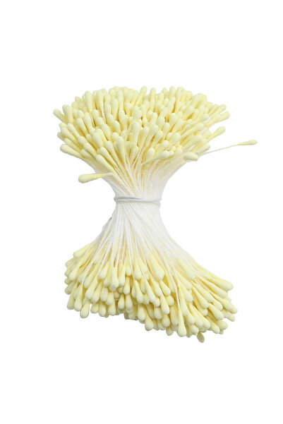 Choice Light Yellow 400pcs 2mm Moulti Options Artificial Flower stamen Mini P...