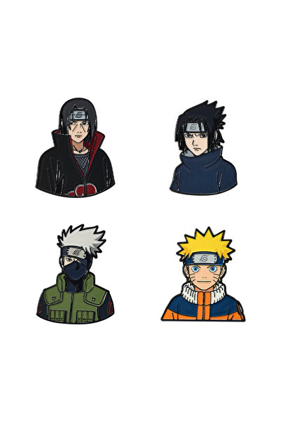 Choice Bandai 4pcs Brooches 4pcs Anime Figure Enamel Pin Badges Cool Cartoon ...