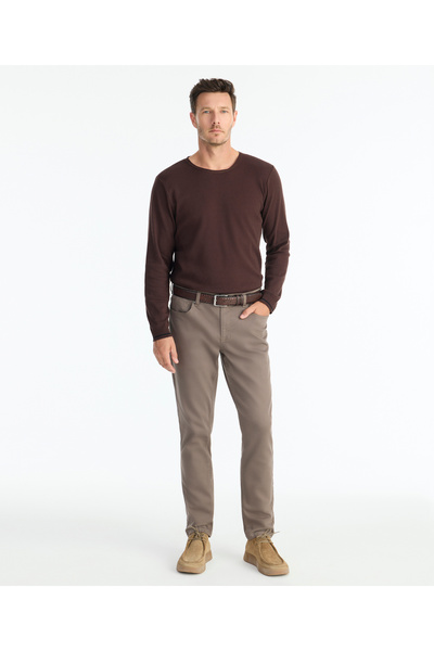 Yargıcı Five Pocket Regular Waist Non Denim Pants