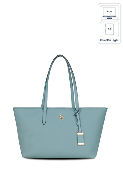 U.S. Polo Assn. حقيبة كتف نسائية، إصدار حصري أونلاين، باللون الطوبي - US25655