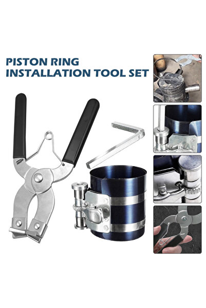 Choice 2Pcs set Piston Ring Installer Piston Ring Plier 53-175mm Piston Ring ...