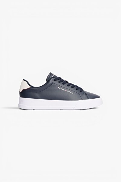 Tommy Hilfiger TH COURT LTH DETAIL Чоловічі сині кросівки FM0FM05367DW5