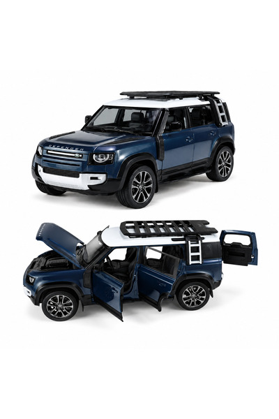 Toysea 1:24 Land Rover Defender Diecast Model Car with Lights, Sound, 7 Doors...