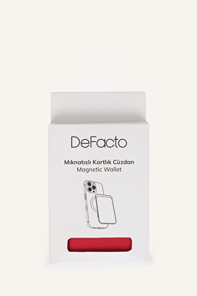 DeFacto Portofel magnetic portocaliu din piele artificială pentru carduri H90...