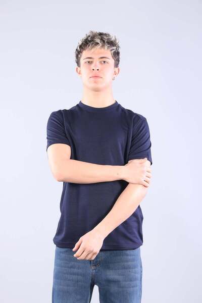 Mckanzie 4063 Pike Modal O vrat T-shirt