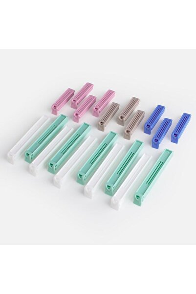 BAMI NETWORK Clipsuri Sigilare Pungi Plastic Colorat Dimensiuni Mixte
