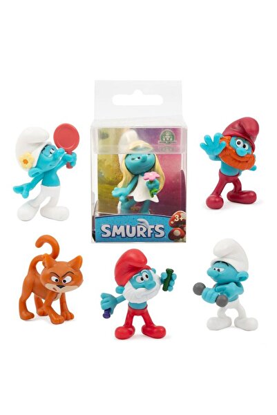 BAMI NETWORK Figurine Strumfi Colectie 5cm Varsta 3+ Inspirate din Film