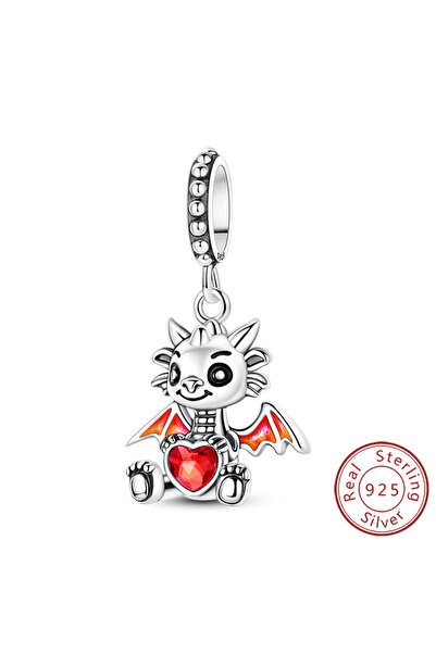 Choice KTC1820 925 Sterling Silve Charms Beads Rabbit Robot Love Puppy Dog Ch...