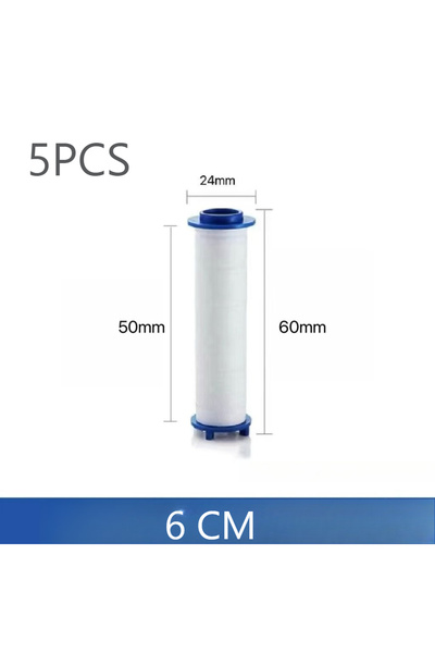 choice2 5pcs 6cm 5pcs Universal Shower Head Filter Set - PP Cotton Water Puri...