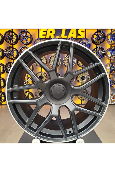 DY 4 Adet DY-972 10*22 5*112 ET40 66.6 MAT BLACK JANT (Takım)